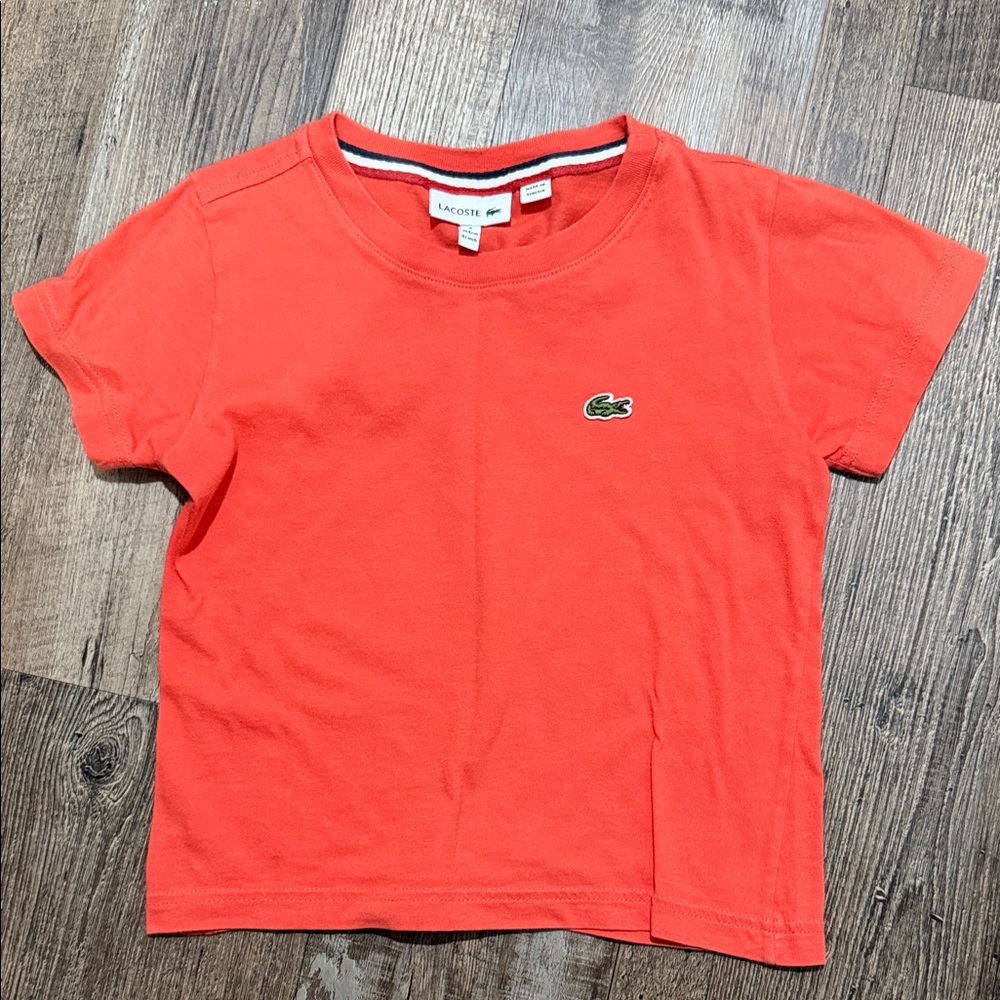 Lacoste Kids' Coral Tee